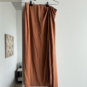 Rag and bone brown long skirt - beautiful color and barely worn